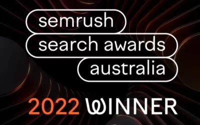 Semrush Search Awards Australia Winner